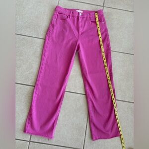 Altar'd State Fuchsia Straight Leg Jeans